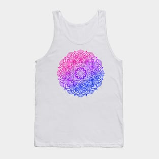 Bi Pride Striped Mandala Tank Top